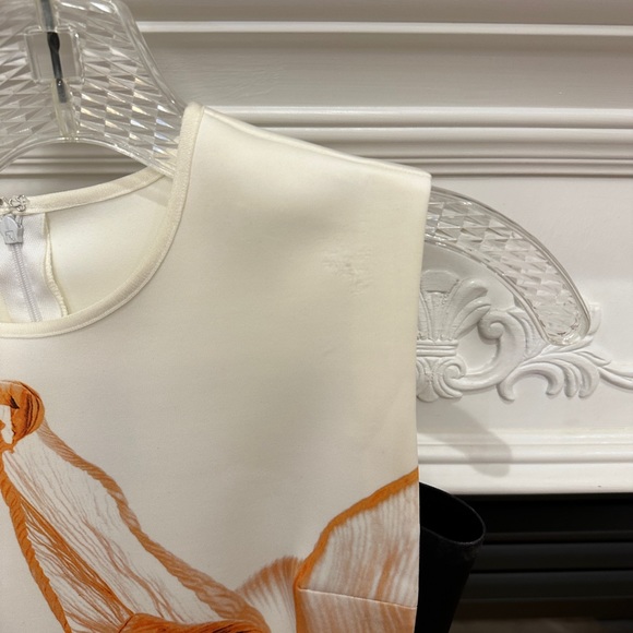 Clover canyon scuba material watercolor dress - Picture 4 of 6